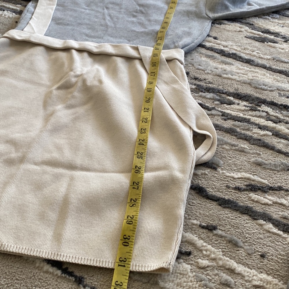 English Factory knit sweater dress with suspender open back Sz:‎ Small - Picture 10 of 10
